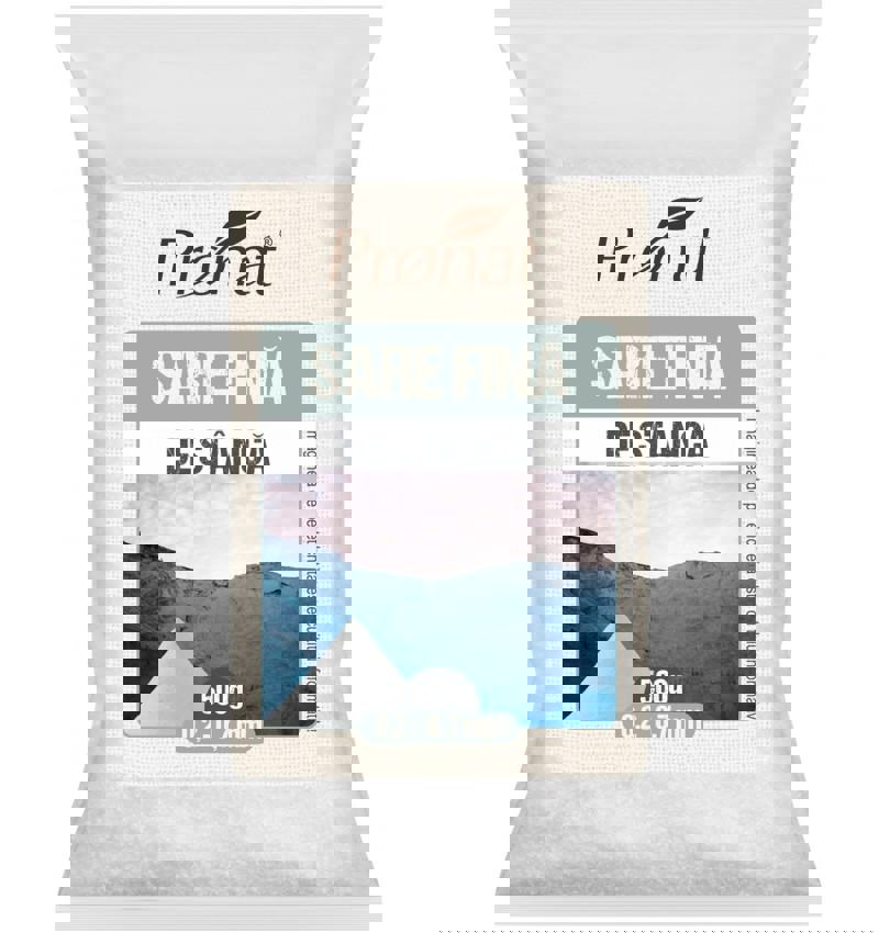 Sare Fina de Stanca 500 grame Pronat