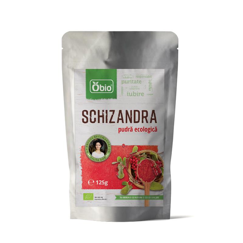 Schizandra Pulbere Raw Bio Obio 125gr