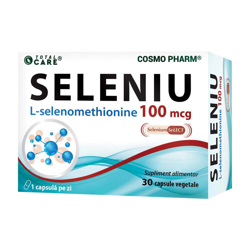Seleniu 100 mcg 30 capsule Cosmo Pharm
