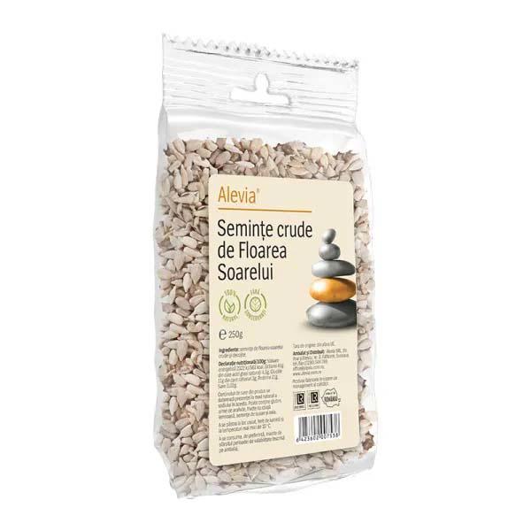 Seminte Crude de Floarea Soarelui 250 grame Alevia