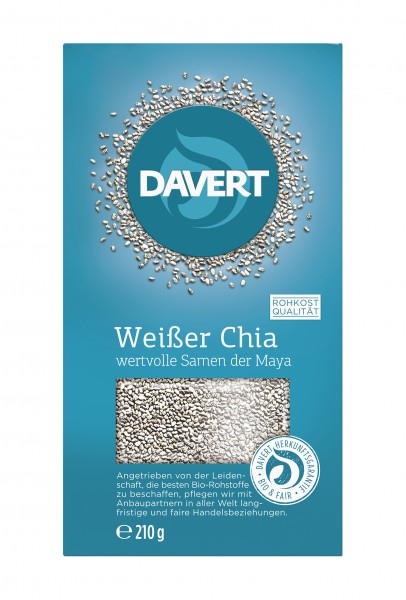 Seminte de Chia Albe Bio 210gr Davert