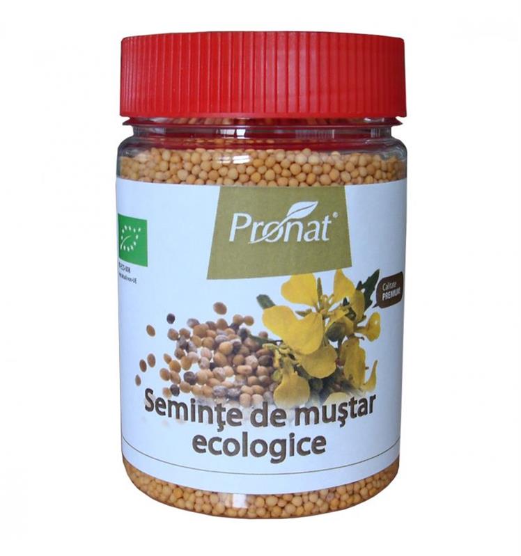 Seminte de Mustar Bio Pronat 180gr