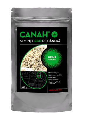 Seminte Decorticate Canepa Eco Canah 500gr