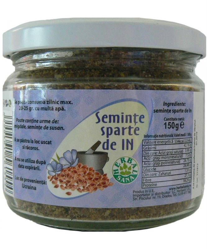 Seminte Sparte de In Borcan 150gr Herbavit