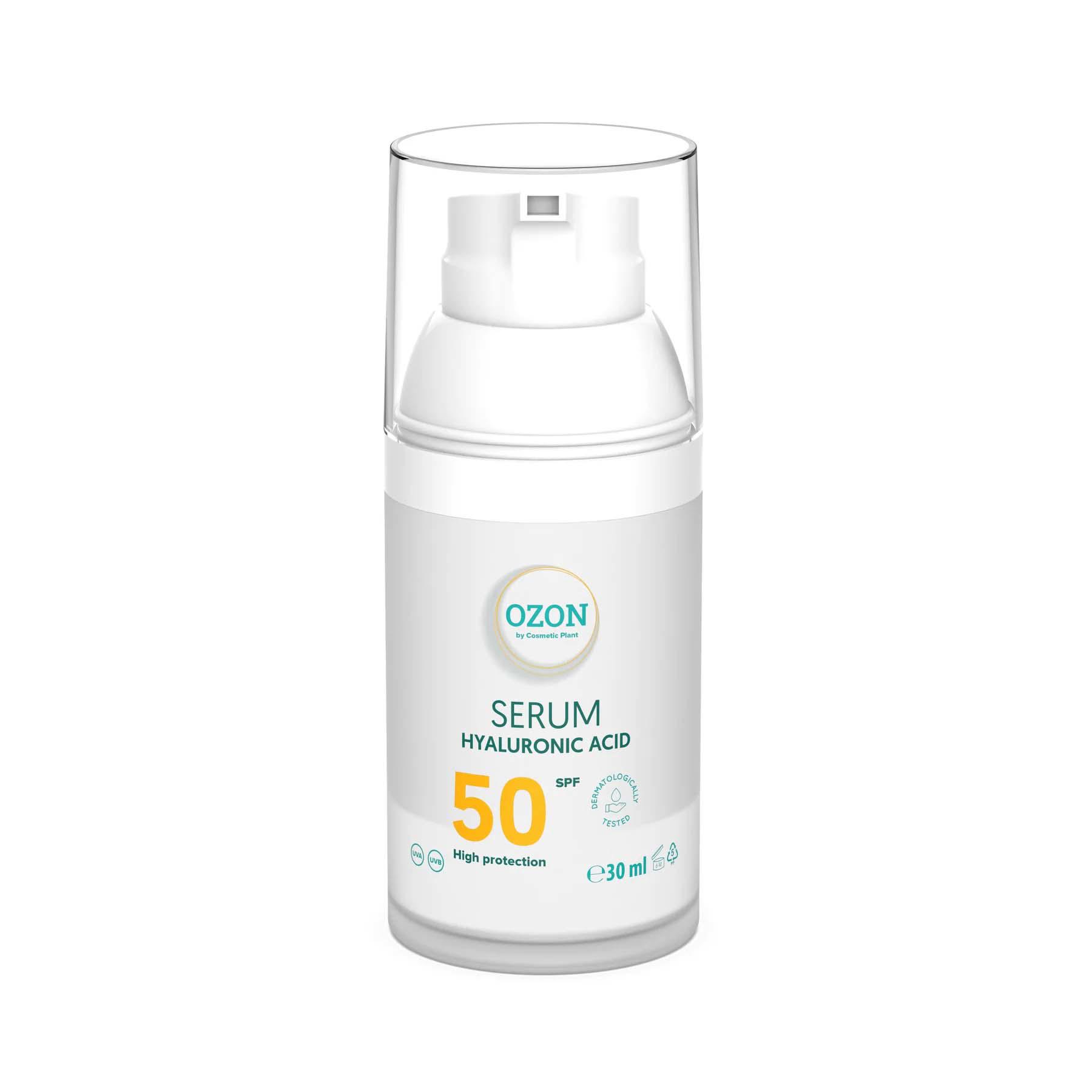 Ser Acid Hialuronic SPF 50 Ozon 30 mililitri Cosmetic Plant