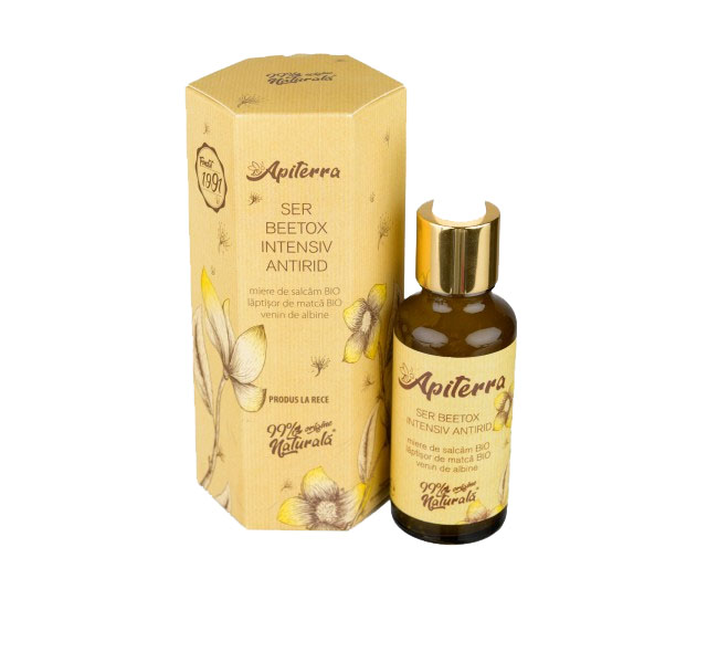Ser Beetox Intensiv Antirid Apiterra 30ml Apicola Pastoral Georgescu