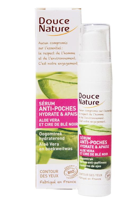 Ser Bio Anti-Cearcane Hidratant cu Aloe Vera Douce Nature 15ml