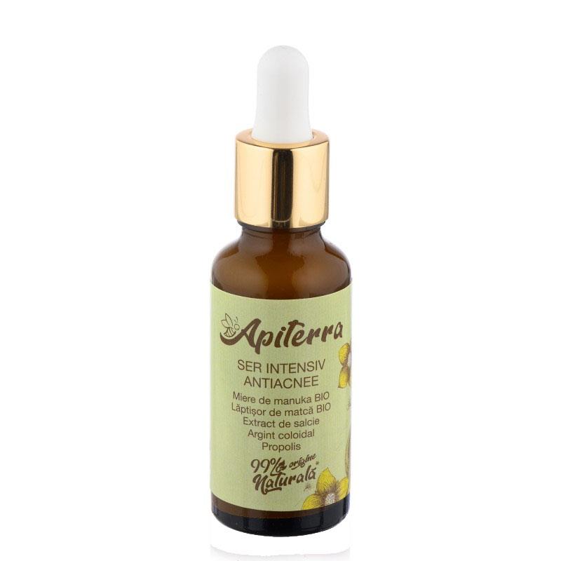 Ser Intensiv Antiacnee Apiterra 30 mililitri Apicola Pastoral Georgescu