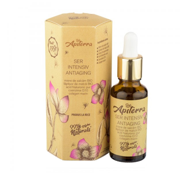 Ser Intensiv Antiaging Apiterra 30ml Apicola Pastoral Georgescu