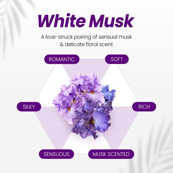 Serum Reparator pentru Par Deteriorat cu Ulei de Macadamia White Musk 100 mililitri Kundal