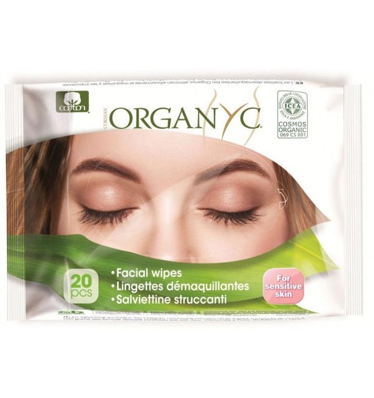Servetele Umede Demachiante din Bumbac Organic 20buc Organyc