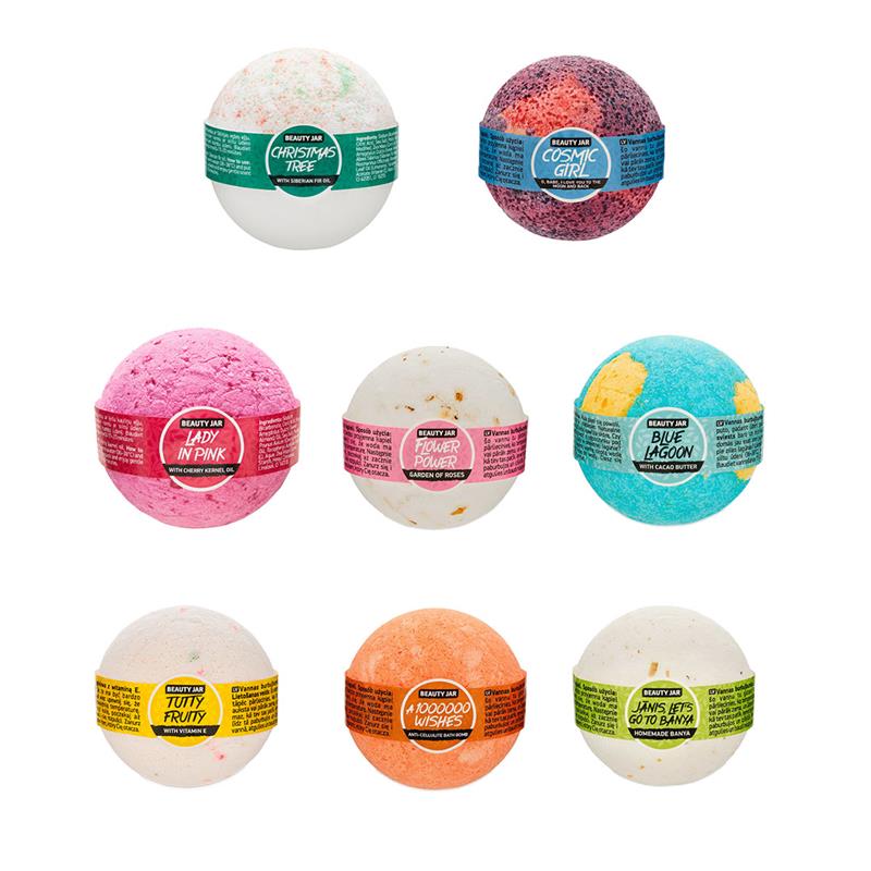 Set 8 Bile de Baie 8x150 grame Beauty Jar