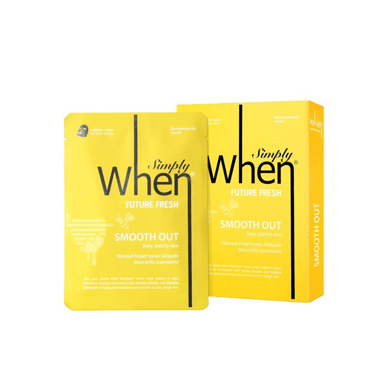 Set Masca Coreana Hidratanta si Revigoranta pentru ten Obosit Future Fresh 5 bucati When