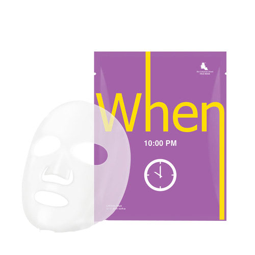 Set Masca Coreana Regeneranta din Bioceluloza cu Colagen si Vitamina C 10:PM 115 mililitri When