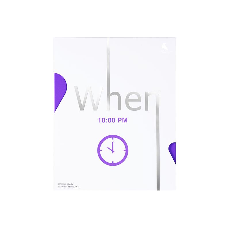 Set Masca Coreana Regeneranta din Bioceluloza cu Colagen si Vitamina C 10:PM 115 mililitri When