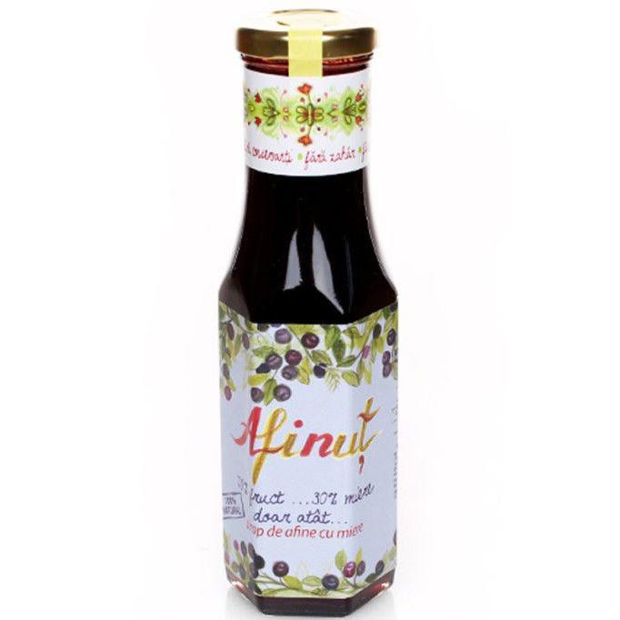 Sirop de Afine cu Miere, Afinut 230ml Prisaca Transilvania