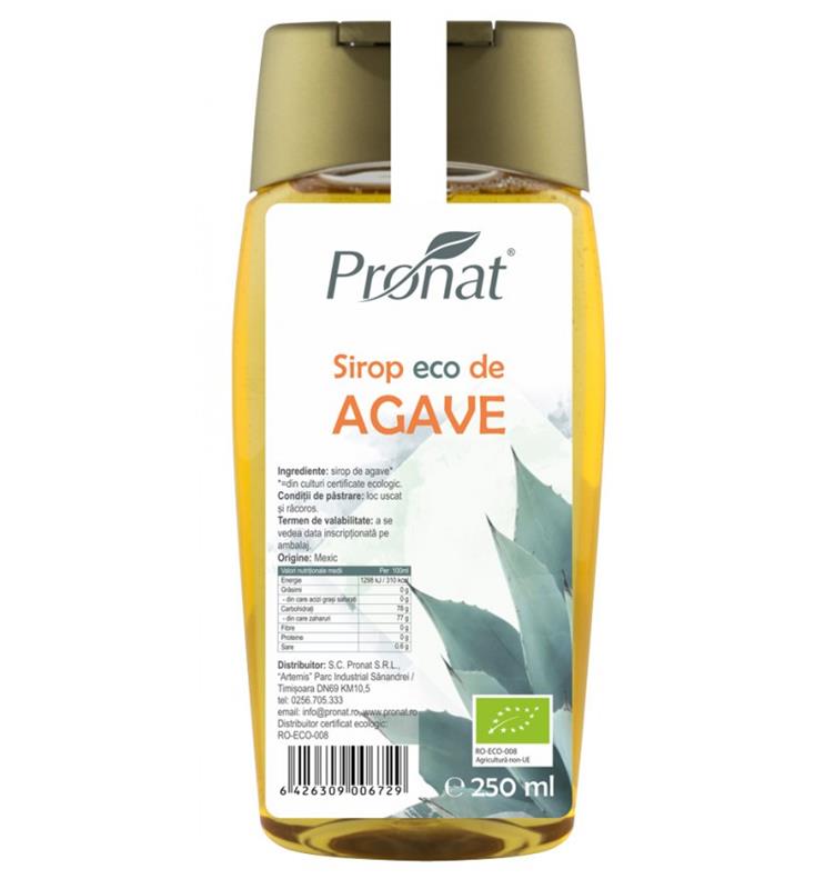 Sirop de Agave Bio 250ml Pronat