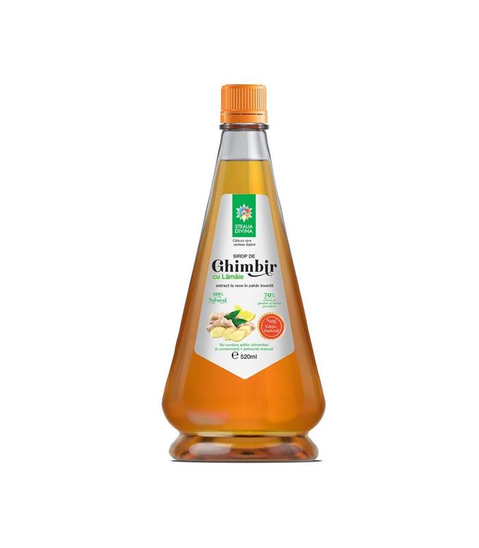 Sirop de Ghimbir cu Lamaie 520ml Santo Raphael