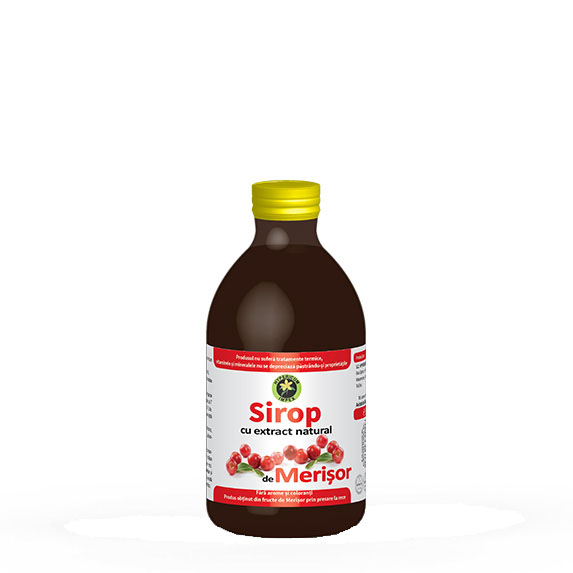 Sirop de Merisor cu Zahar 250 mililitri Hypericum
