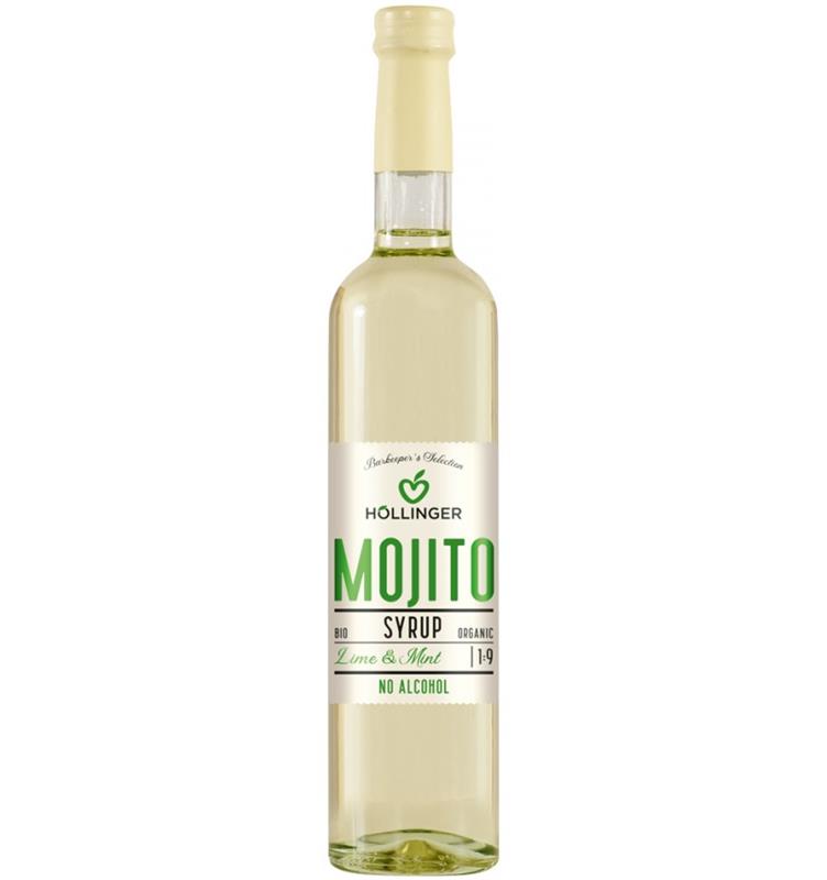 Sirop Mojito Lime si Menta Fara Alcool 1:9 Bio 500 miligrame Hollinger