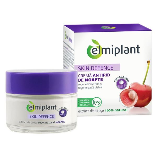 Skin Defence Crema Antirid Noapte Elmiplant 50ml