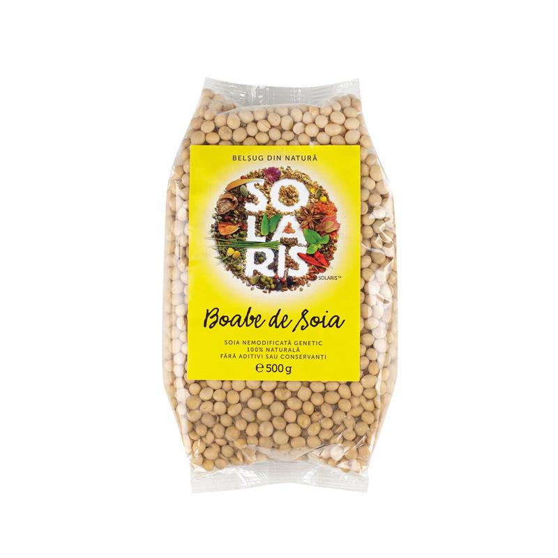 Soia Boabe Nemodificata Genetic Solaris 500gr