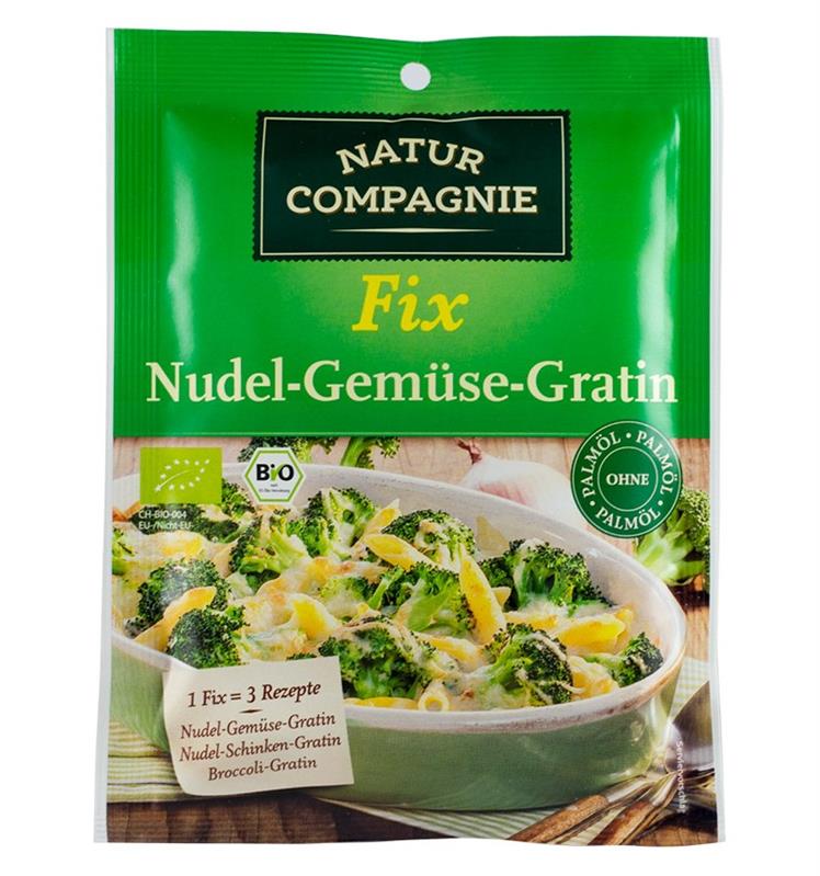 Sos Bio pentru Paste Gratin cu Legume Natur Compagnie 40gr