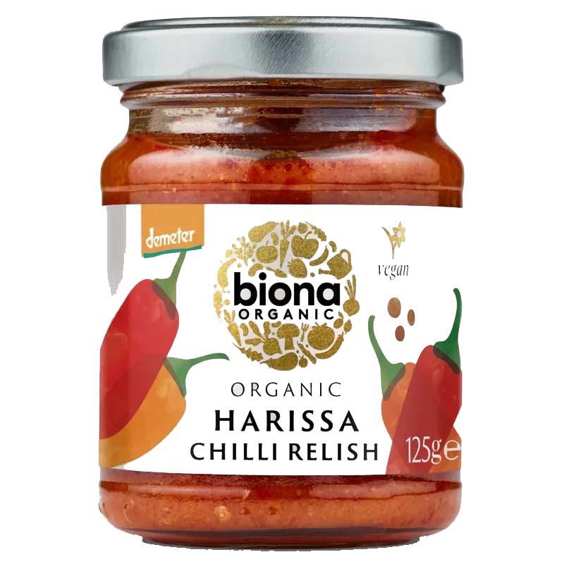 Sos Chilli Harissa Bio Biona 125gr