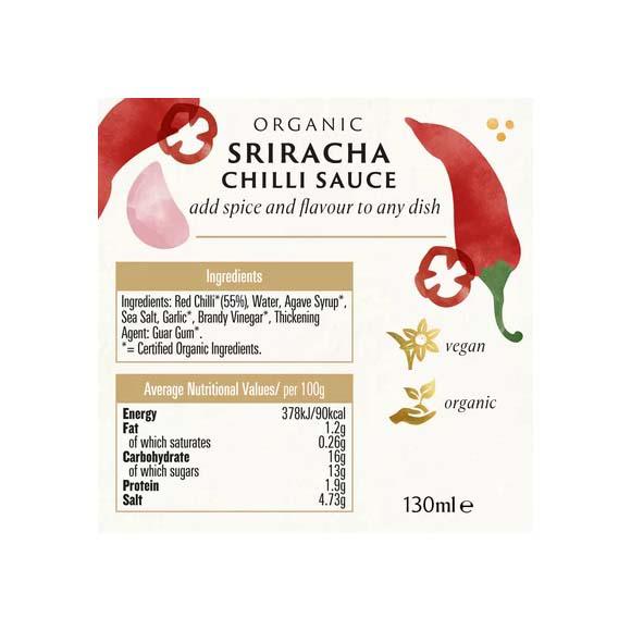 Sos de Chilli Sriracha Eco 130 mililitri Biona