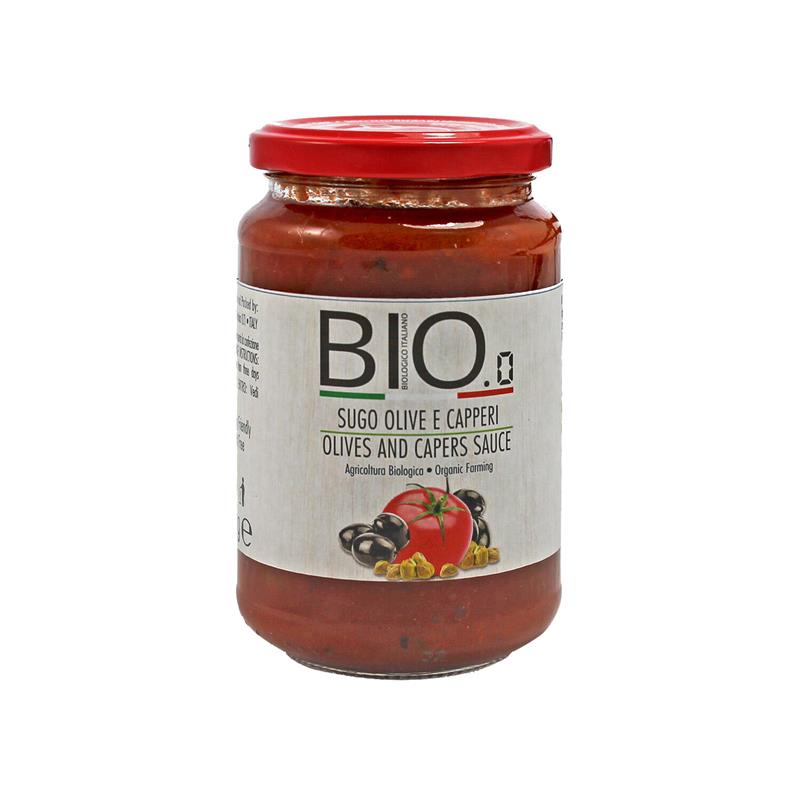 Sos de Rosii cu Masline si Capere Bio 340 grame Bio.0