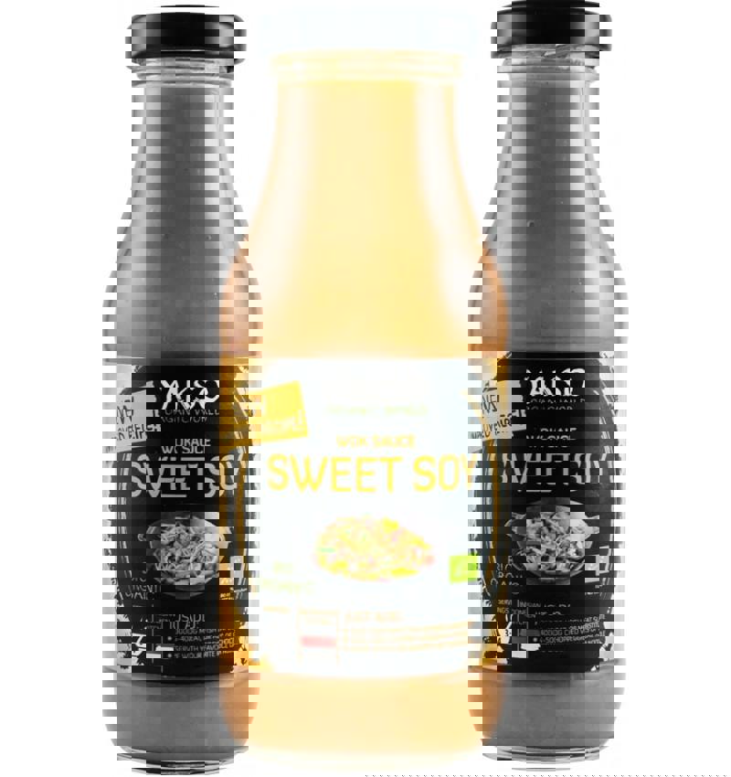 Sos Dulce din Soia pentru Wok Eco 240 mililitri Yakso