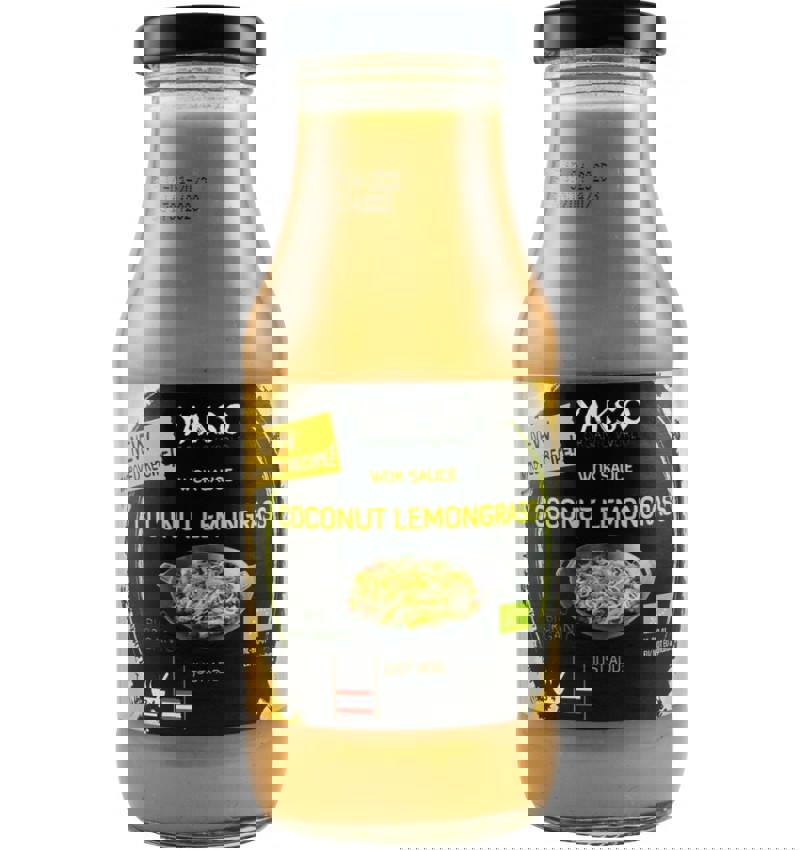 Sos pentru Wok Cocos si Lemongrass Eco 240 mililitri Yakso