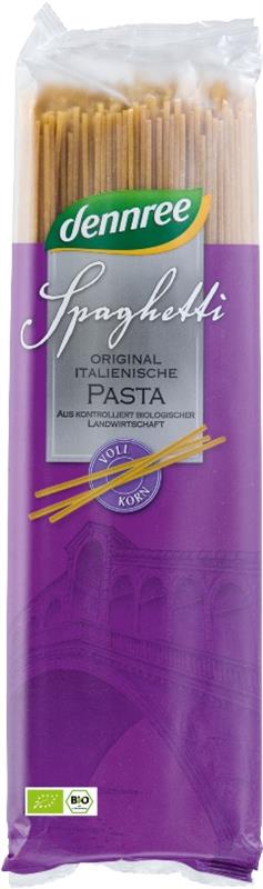 Spaghete din Grau Dur Integral Bio Dennree 500gr