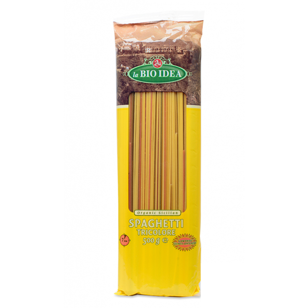 Spaghete Grau Dur Tricolore Eco 500gr Idea