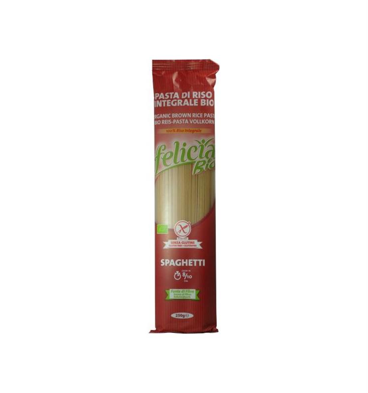 Spaghetti Bio din Faina Orez Integral Fara Gluten Molino 250gr