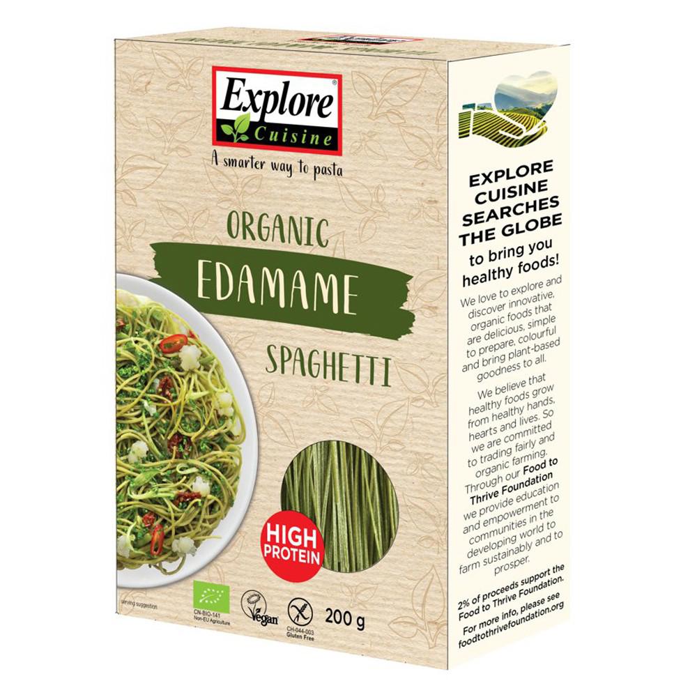 Spaghetti din Edamame Fara Gluten Eco 200 grame Explore Cuisine
