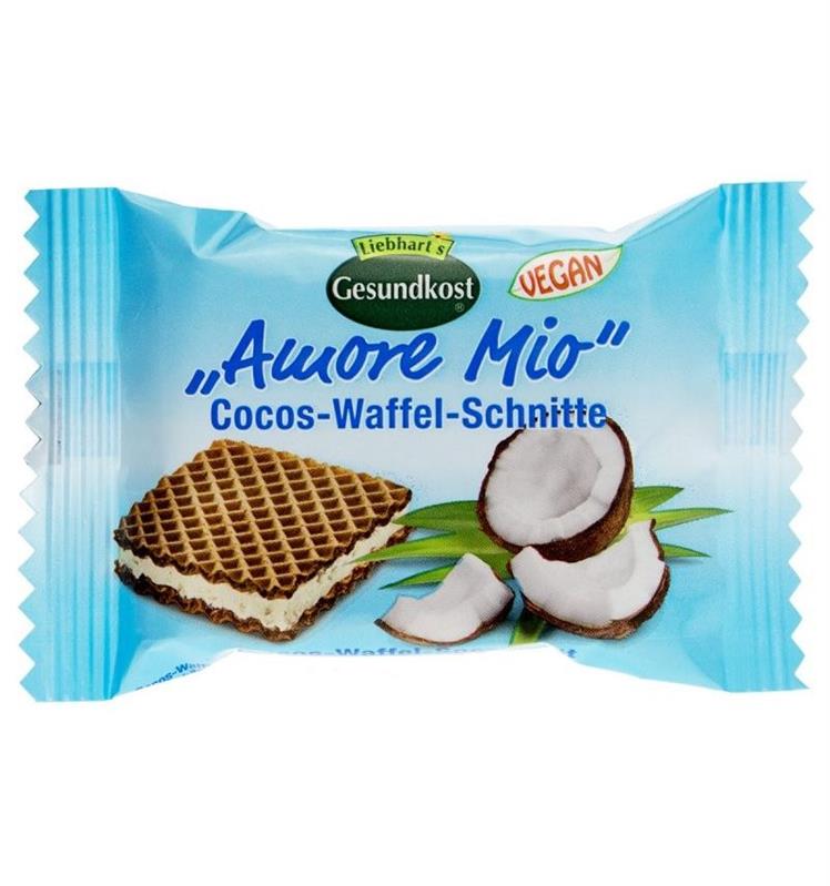 Specialitate Bio de Napolitane cu Cocos Liebhart's 19gr