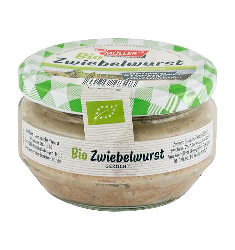 Specialitate din Carne de Porc cu Ceapa Bio 160gr Muller