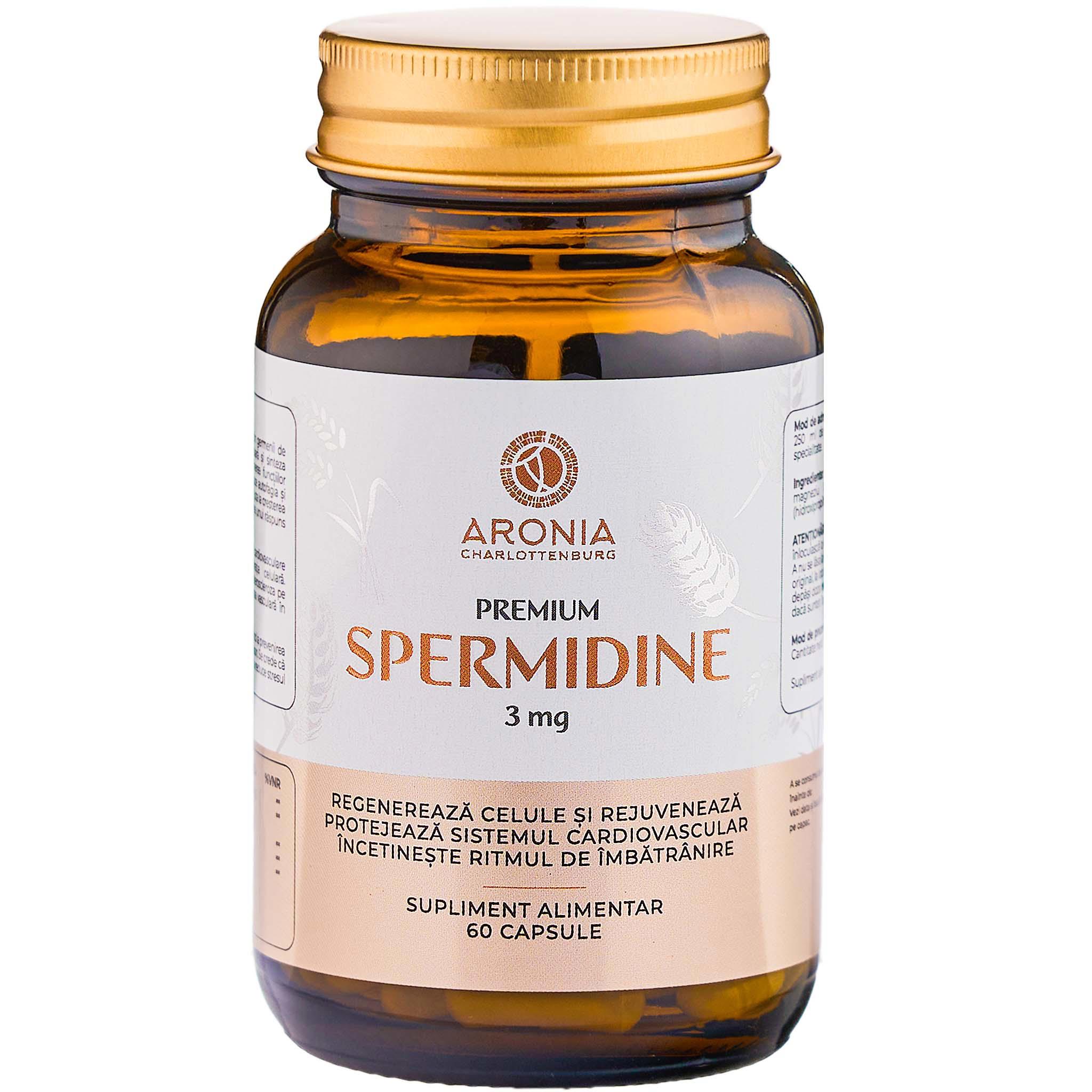 Spermidine Premium 3 miligrame 60 capsule Aronia Charlottenburg