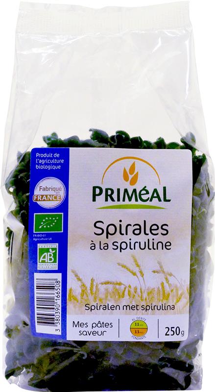Spirale cu Spirulina Bio Primeal 250gr