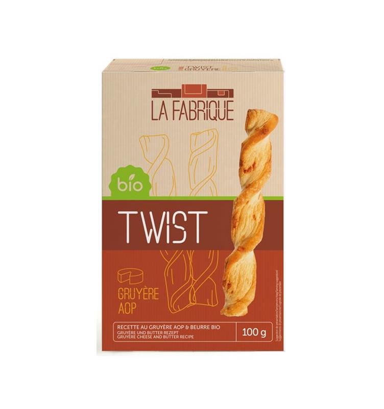 Spirale cu Unt si Branza Bio 100gr La Fabrique