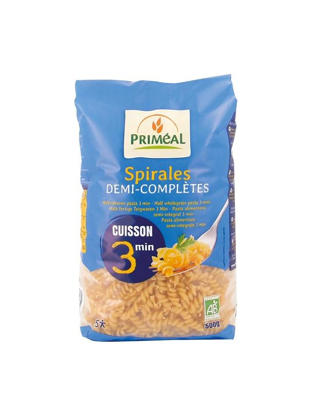 Spirale Semi-Integrale Bio 500gr Primeal