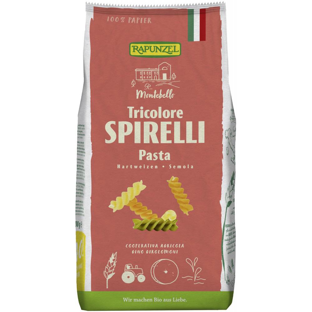 Spirelli Bio Tricolore Semola Rapunzel 500gr
