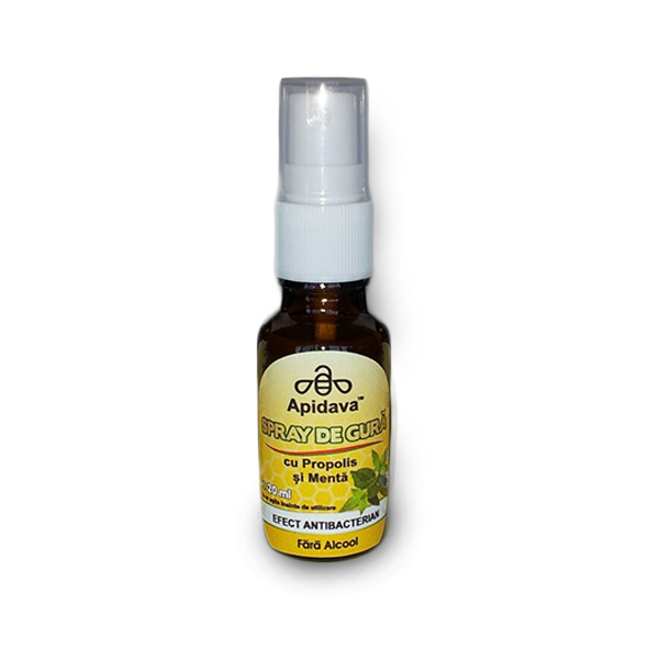Spray de Gura Fara Alcool Apidava 20ml
