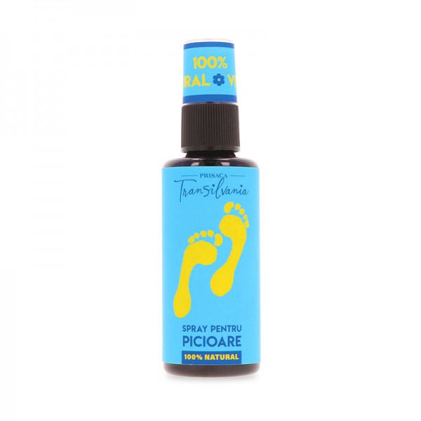 Spray de Picioare Natural 50ml Prisaca Transilvania
