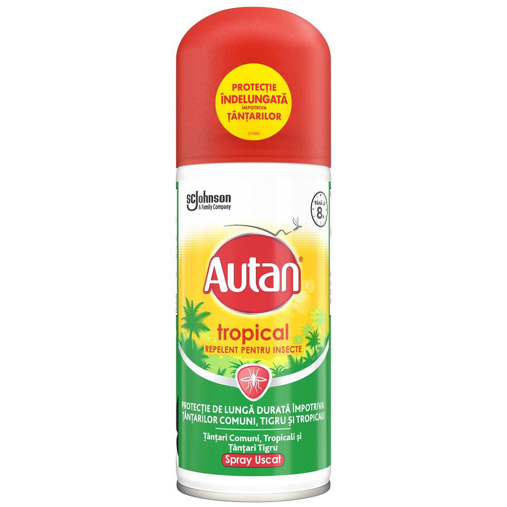 Spray Impotriva Tantarilor Tropical 100 mililitri Autan