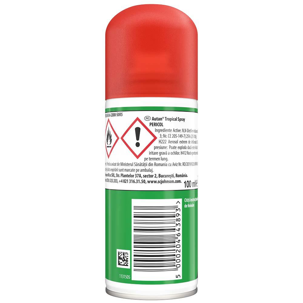 spray impotriva tantarilor tropical