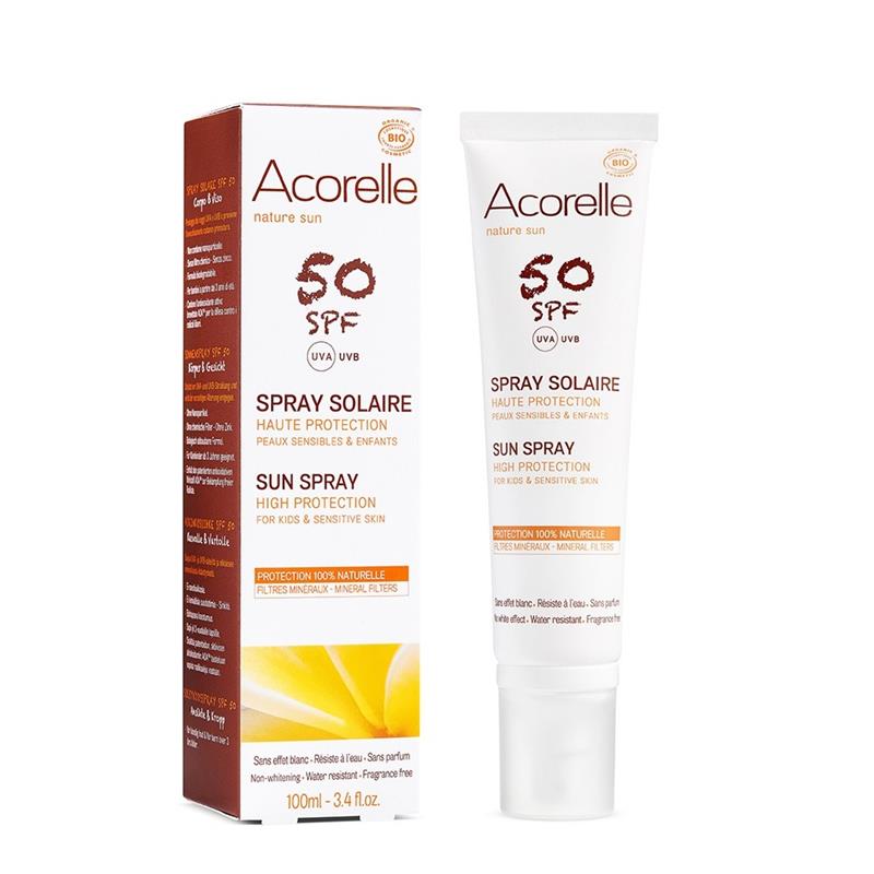 Spray Protectie Solara SPF50 Acorelle 100ml