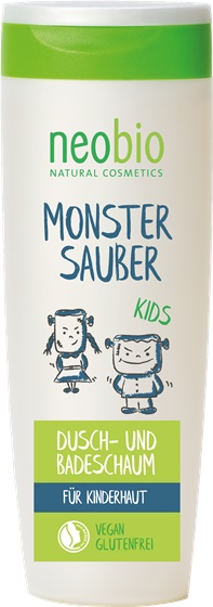 Spuma de Baie si Dus pentru Copii Bio 250ml Neobio
