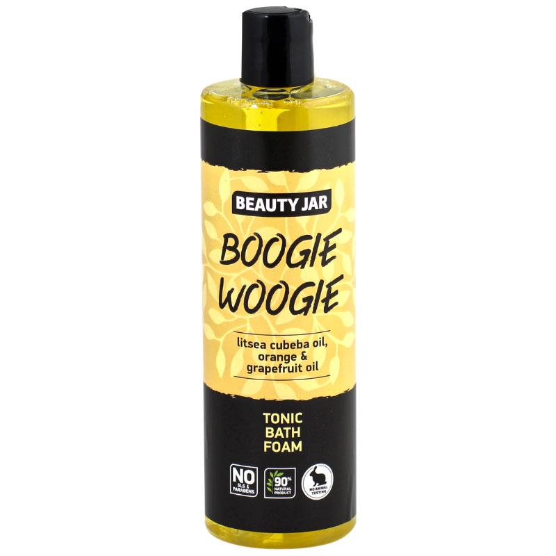Spuma de Baie Tonifianta cu Ulei de Portocale Boogie Woogie 400 mililitri Beauty Jar